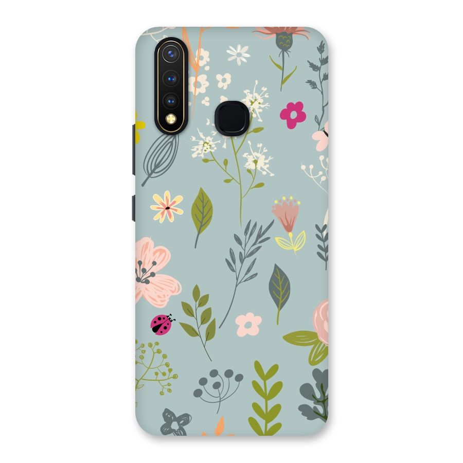 Flawless Flowers Back Case for Vivo Y19