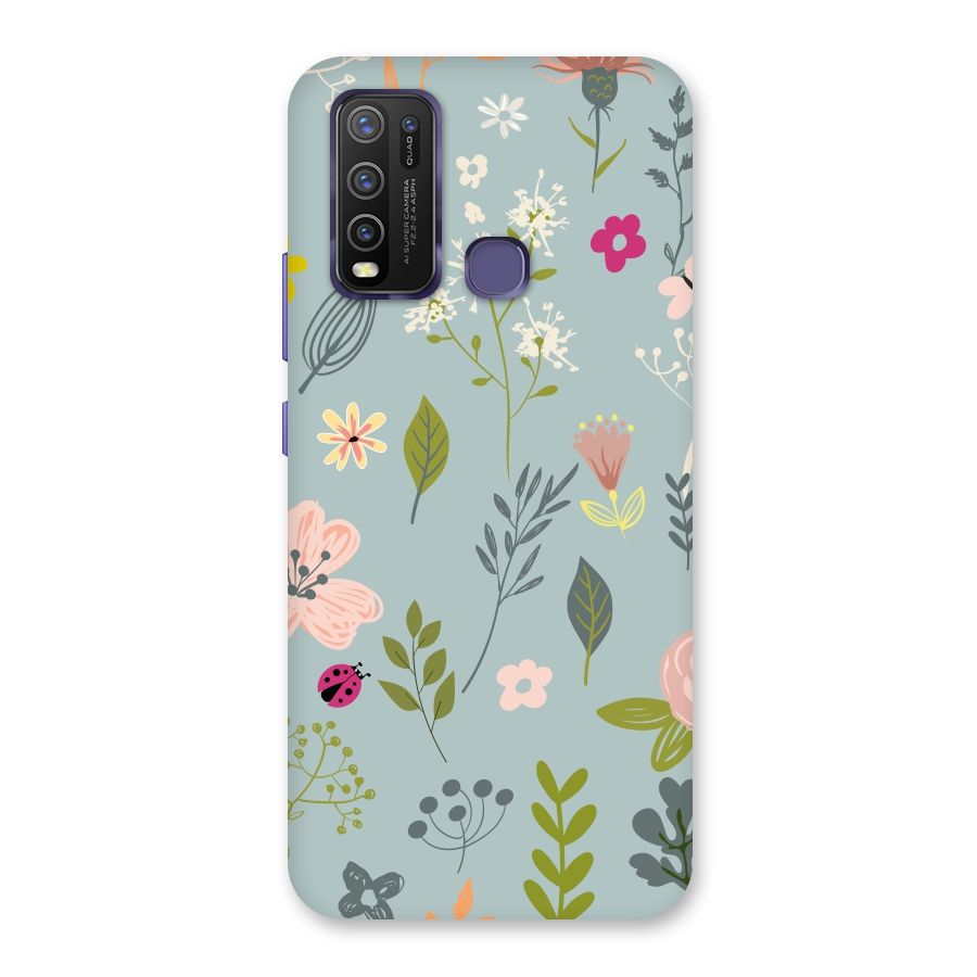 Flawless Flowers Back Case for Vivo Y50
