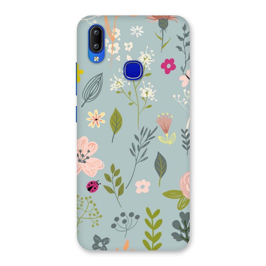 Flawless Flowers Back Case for Vivo Y91