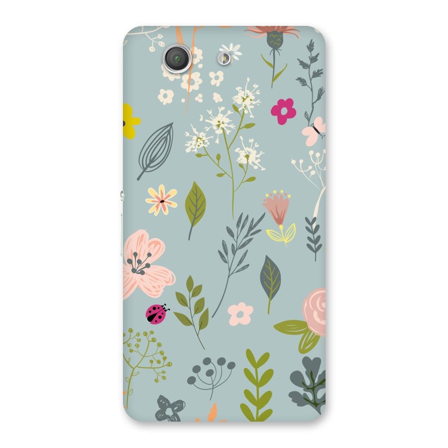 Flawless Flowers Back Case for Xperia Z3 Compact