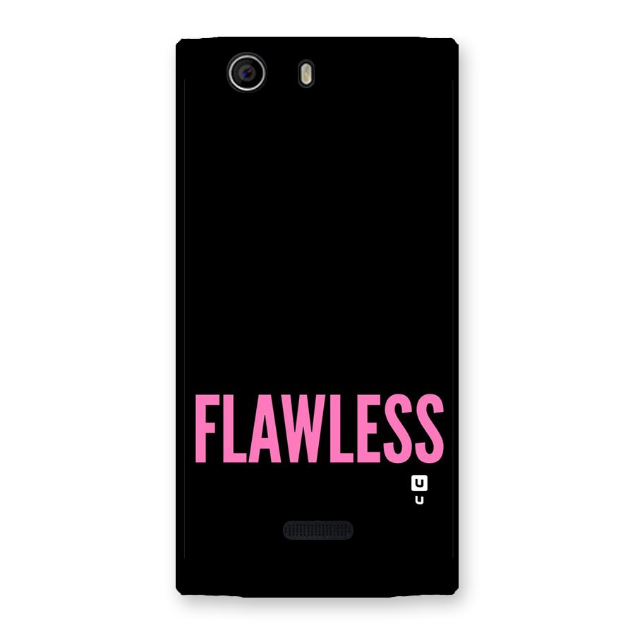 Flawless Pink Design Back Case for Canvas Nitro 2 E311