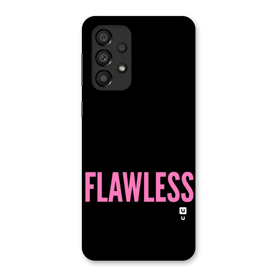 Flawless Pink Design Back Case for Galaxy A33 5G