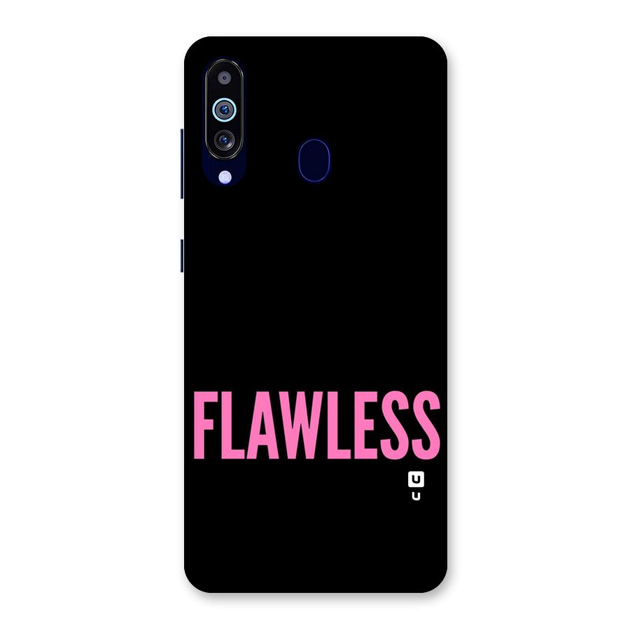 Flawless Pink Design Back Case for Galaxy A60