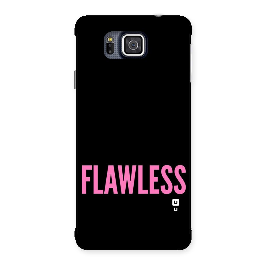 Flawless Pink Design Back Case for Galaxy Alpha