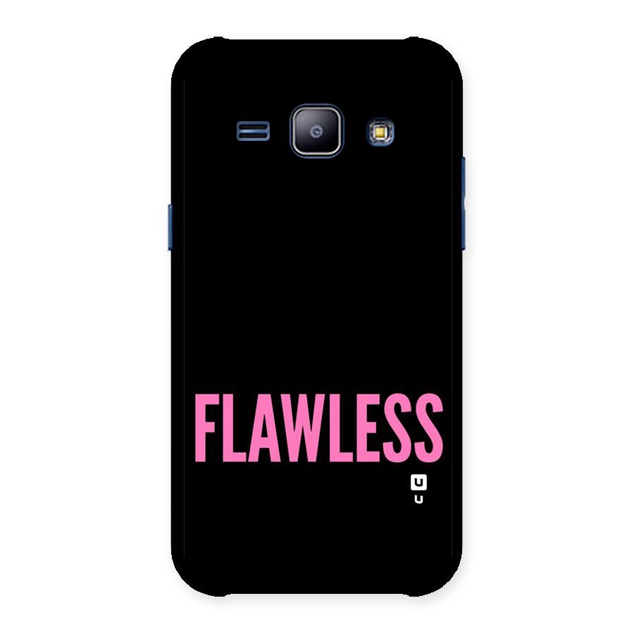 Flawless Pink Design Back Case for Galaxy J1