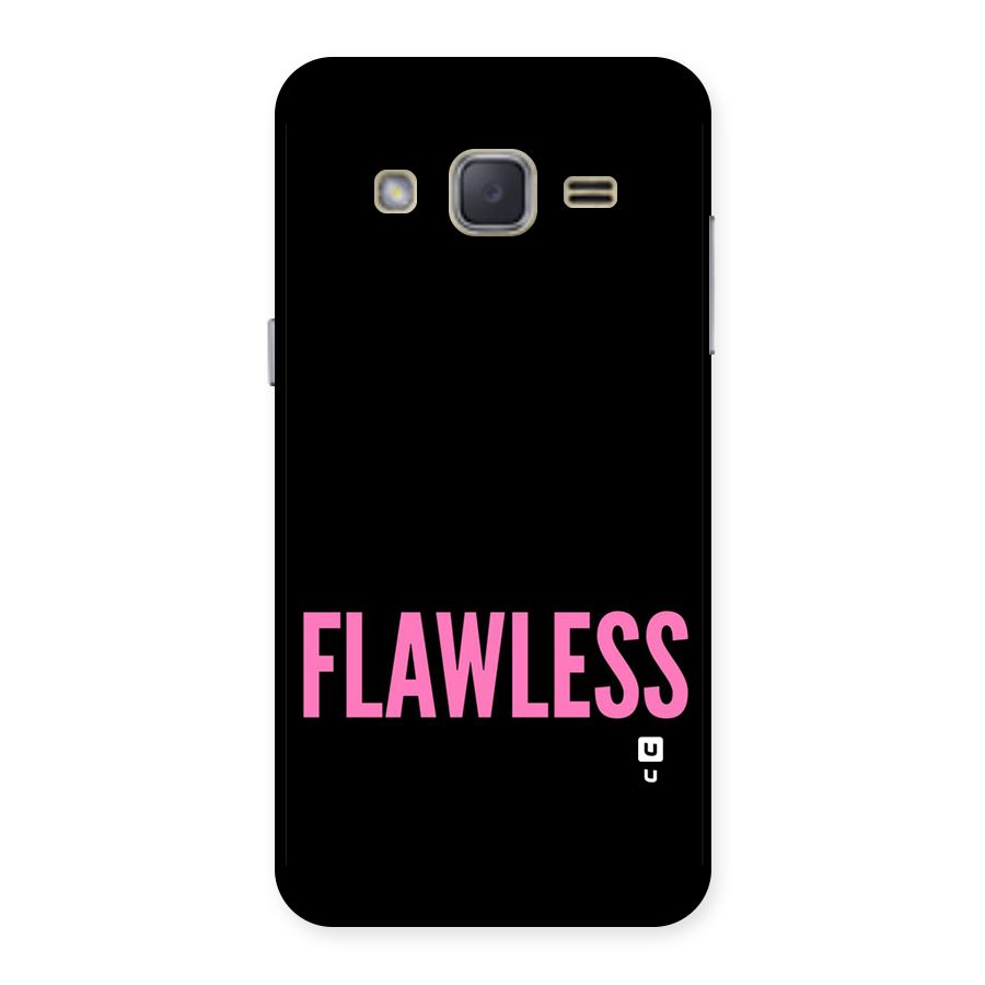Flawless Pink Design Back Case for Galaxy J2