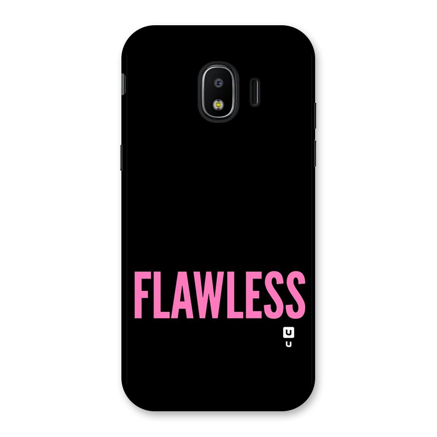 Flawless Pink Design Back Case for Galaxy J2 Pro 2018