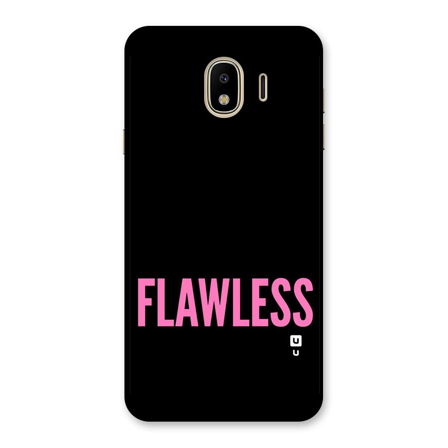Flawless Pink Design Back Case for Galaxy J4