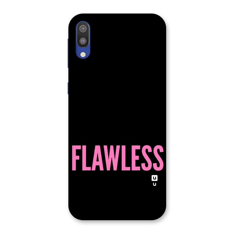 Flawless Pink Design Back Case for Galaxy M10