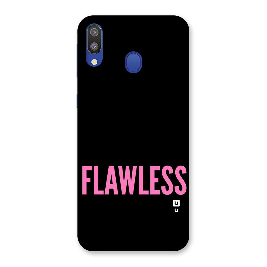 Flawless Pink Design Back Case for Galaxy M20