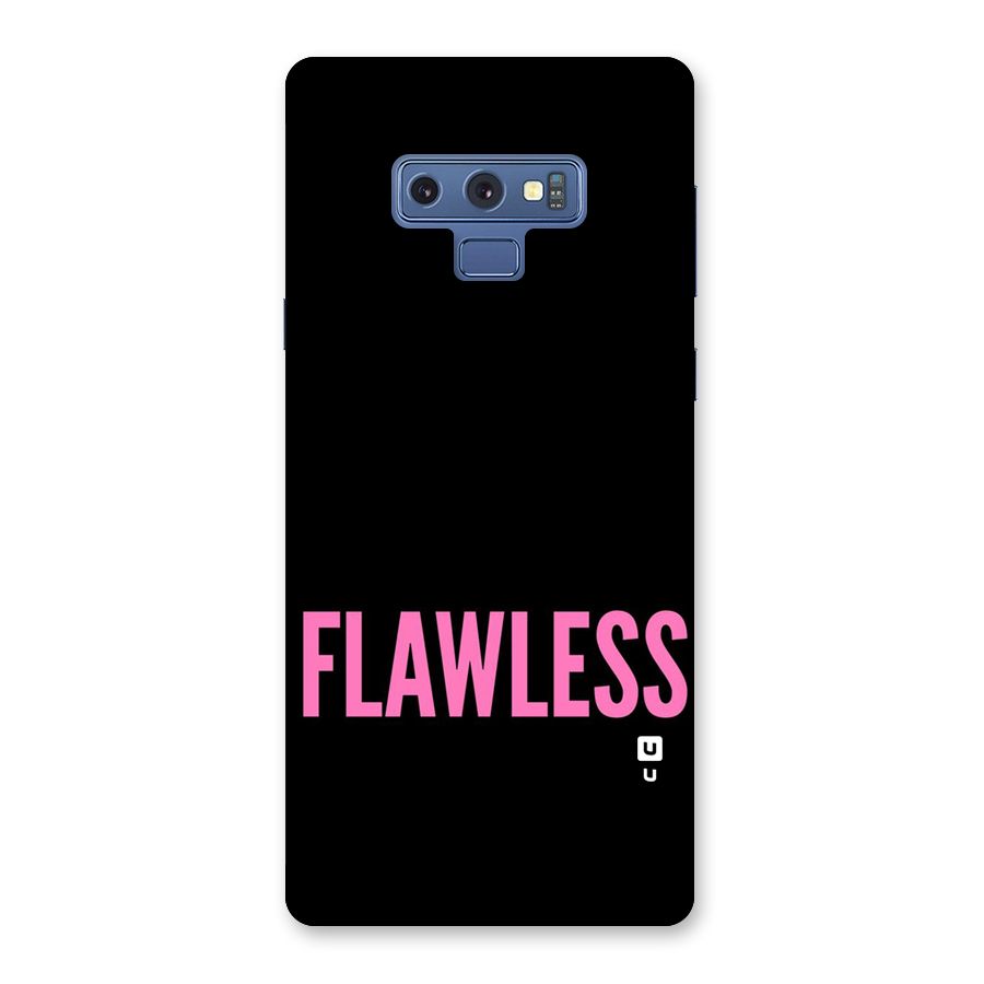 Flawless Pink Design Back Case for Galaxy Note 9
