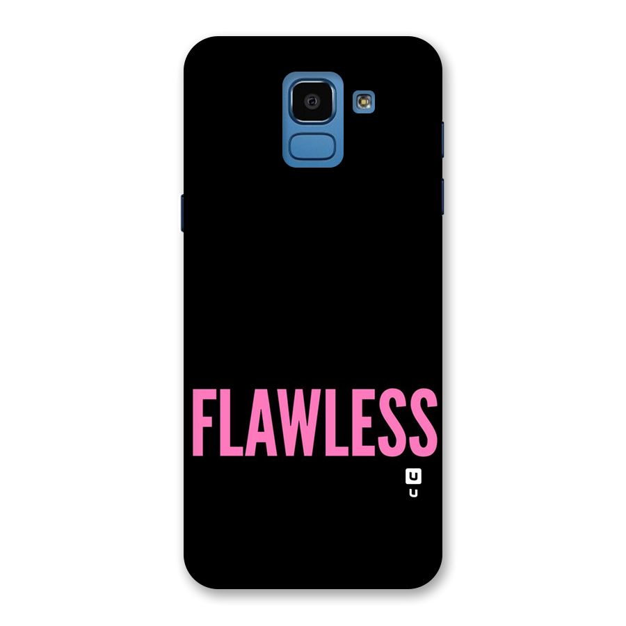 Flawless Pink Design Back Case for Galaxy On6