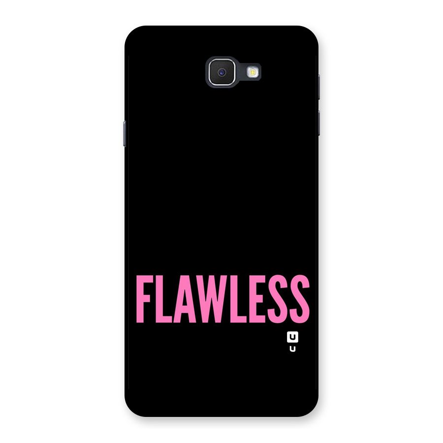 Flawless Pink Design Back Case for Galaxy On7 2016