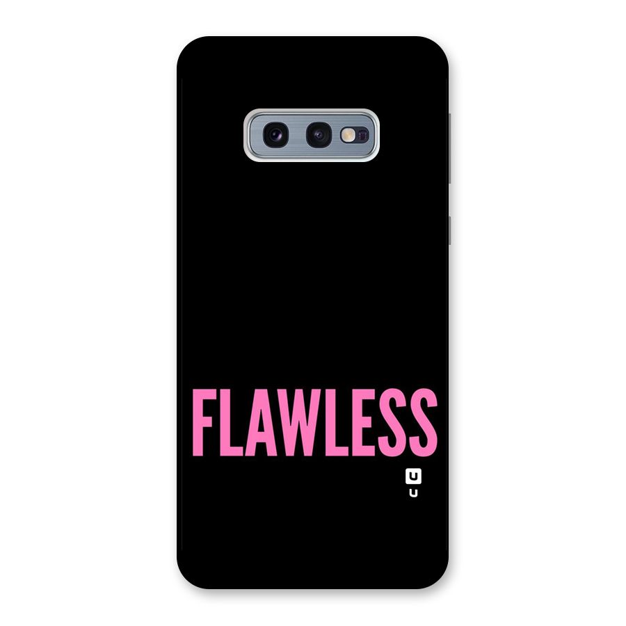 Flawless Pink Design Back Case for Galaxy S10e