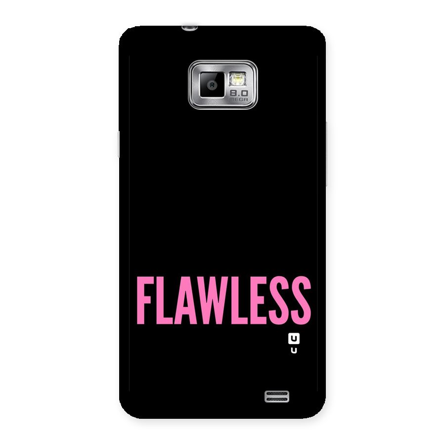 Flawless Pink Design Back Case for Galaxy S2