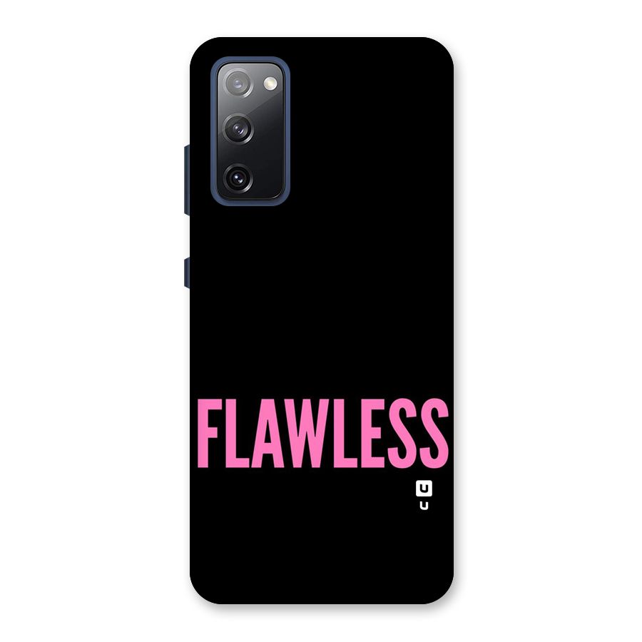 Flawless Pink Design Back Case for Galaxy S20 FE