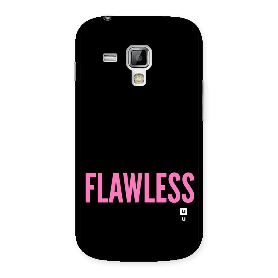 Flawless Pink Design Back Case for Galaxy S Duos