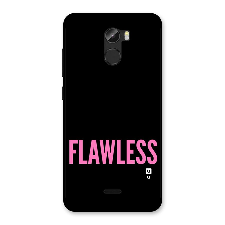 Flawless Pink Design Back Case for Gionee X1