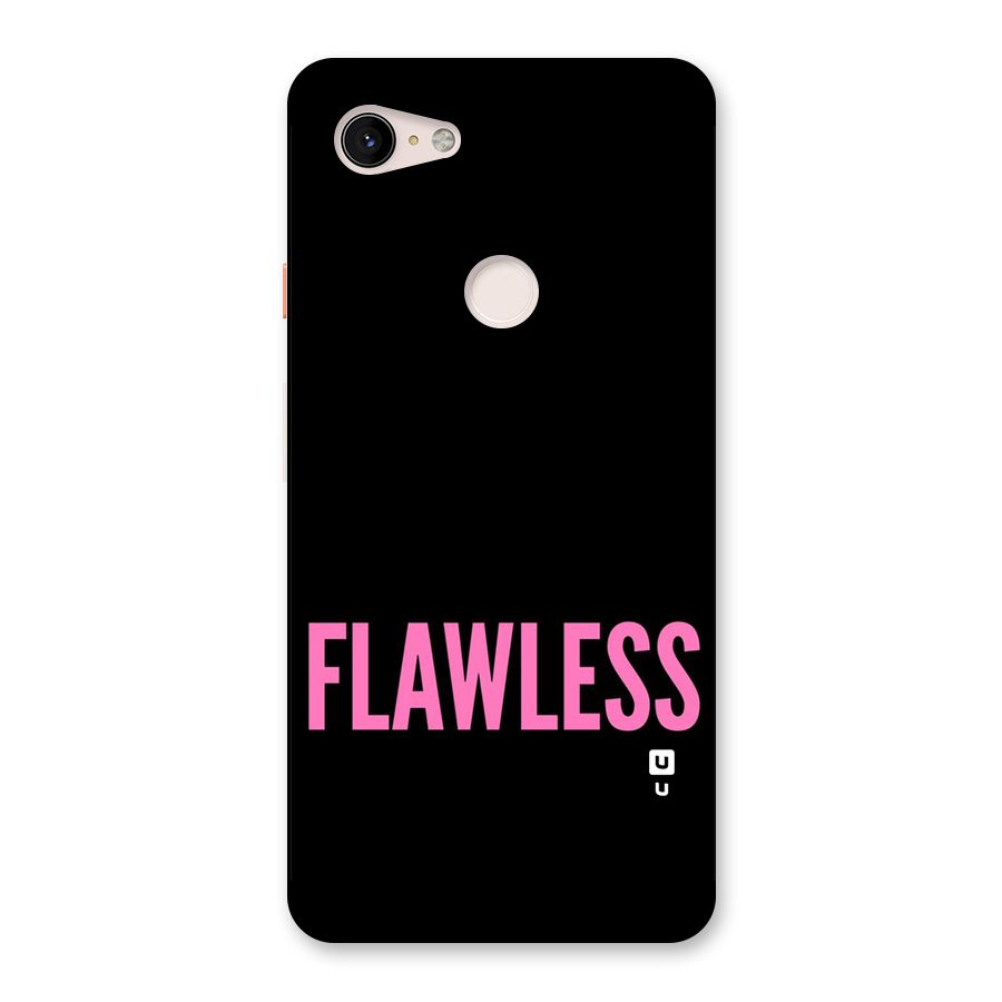 Flawless Pink Design Back Case for Google Pixel 3 XL