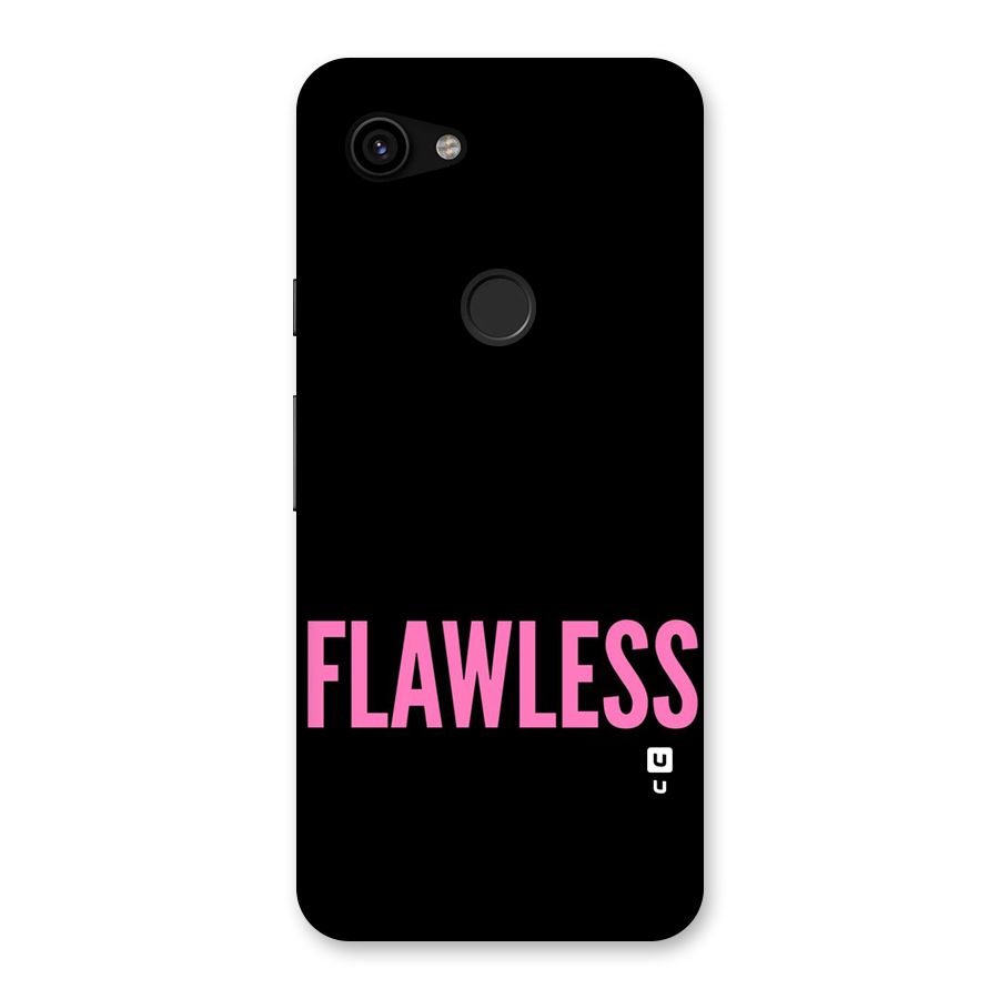 Flawless Pink Design Back Case for Google Pixel 3a