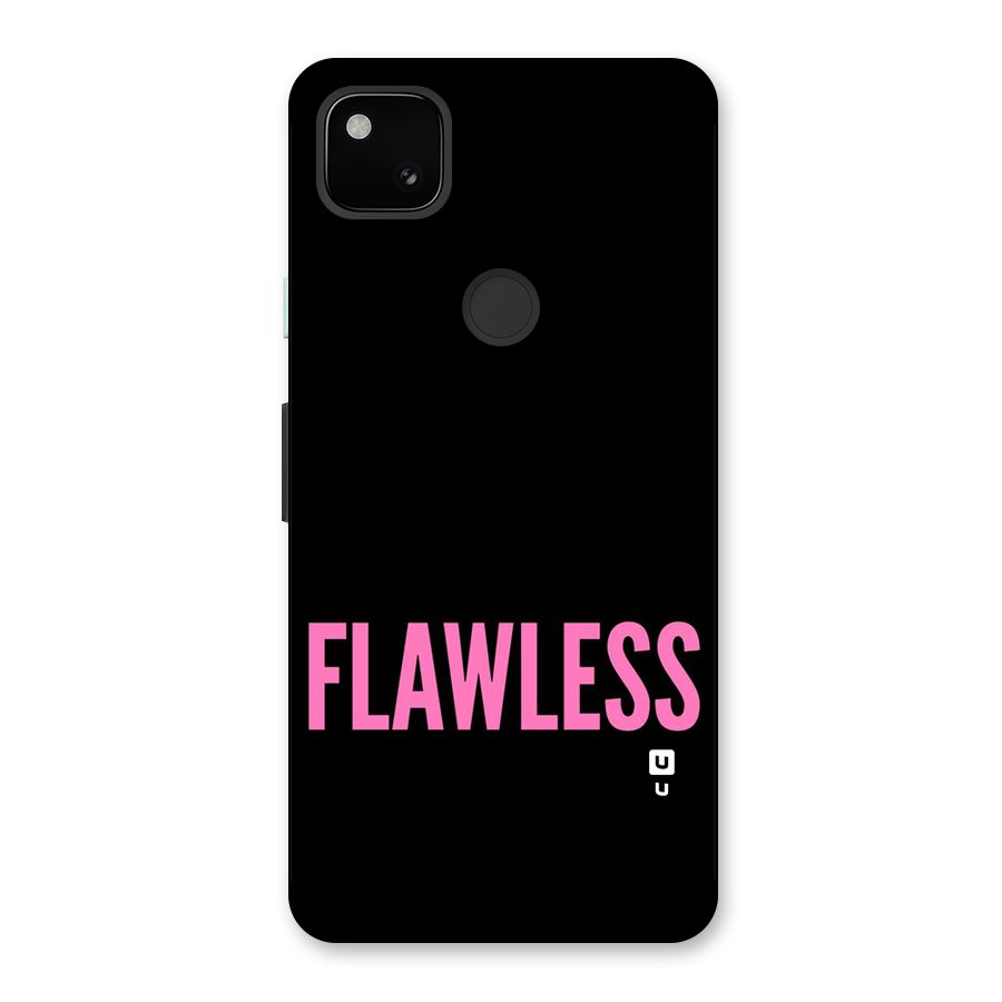 Flawless Pink Design Back Case for Google Pixel 4a