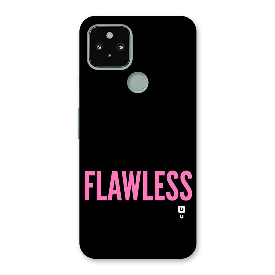 Flawless Pink Design Back Case for Google Pixel 5