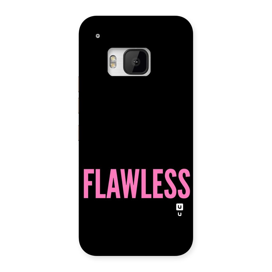 Flawless Pink Design Back Case for HTC One M9