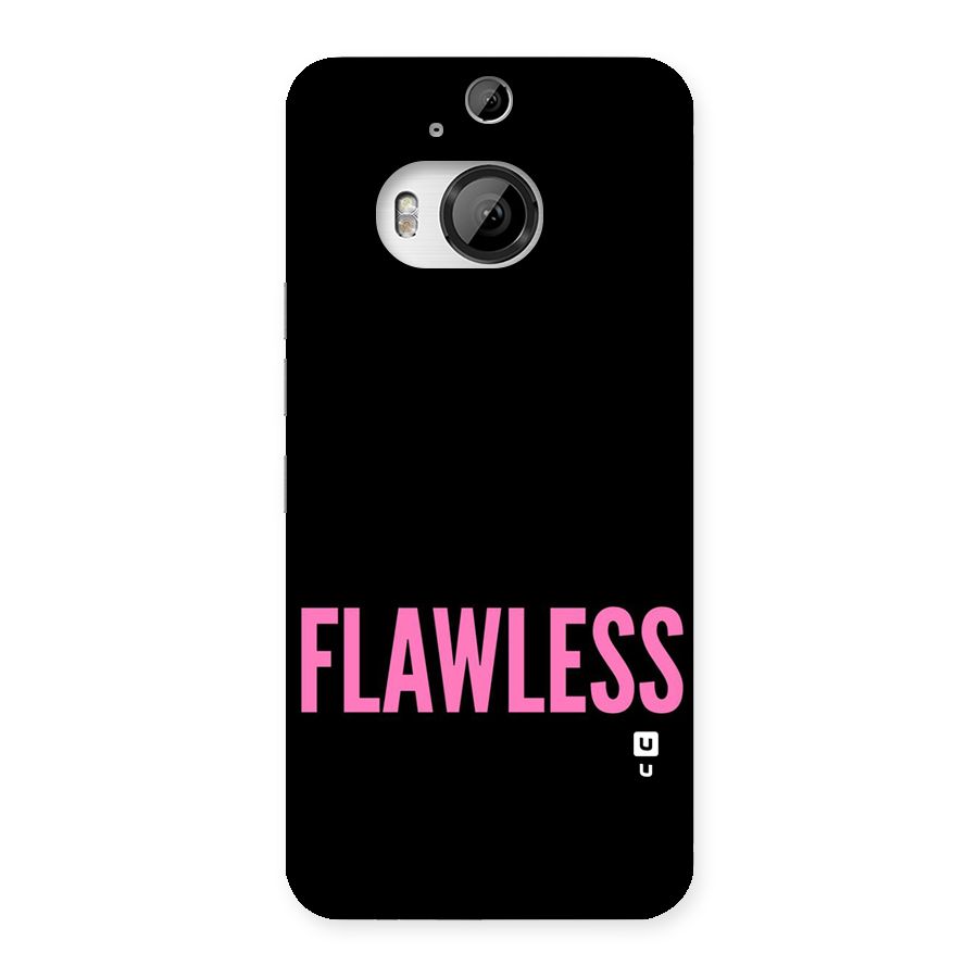 Flawless Pink Design Back Case for HTC One M9 Plus