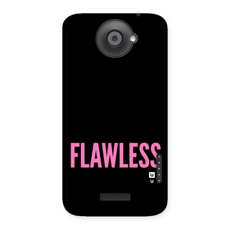 Flawless Pink Design Back Case for HTC One X