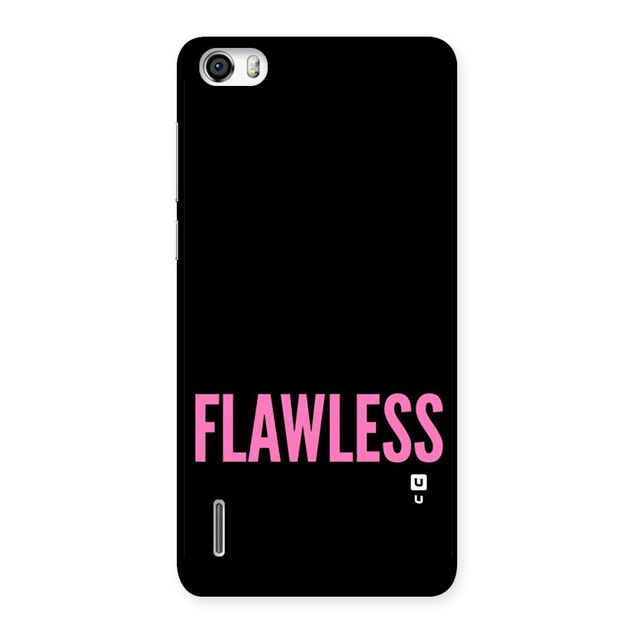Flawless Pink Design Back Case for Honor 6