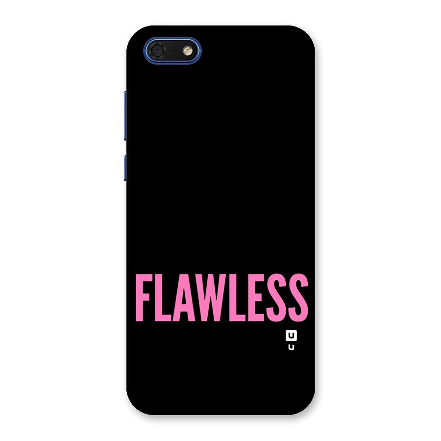 Flawless Pink Design Back Case for Honor 7s