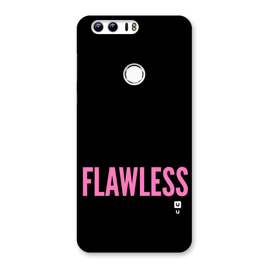 Flawless Pink Design Back Case for Honor 8