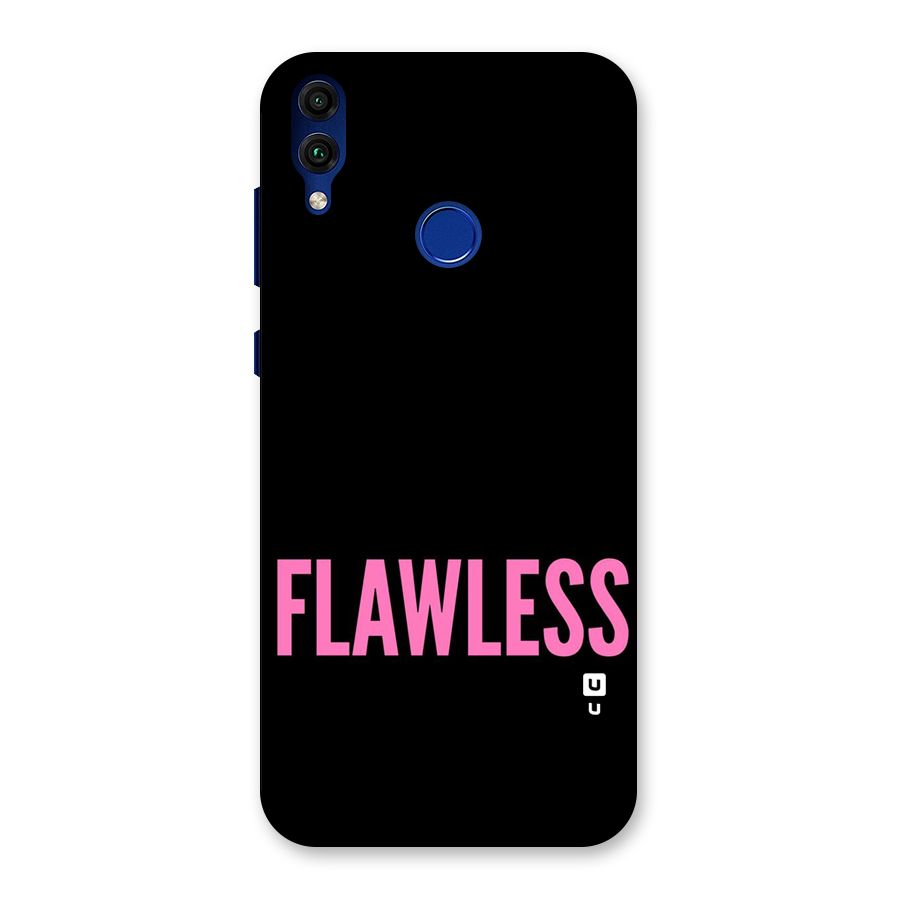 Flawless Pink Design Back Case for Honor 8C