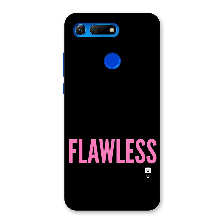 Flawless Pink Design Back Case for Honor View 20