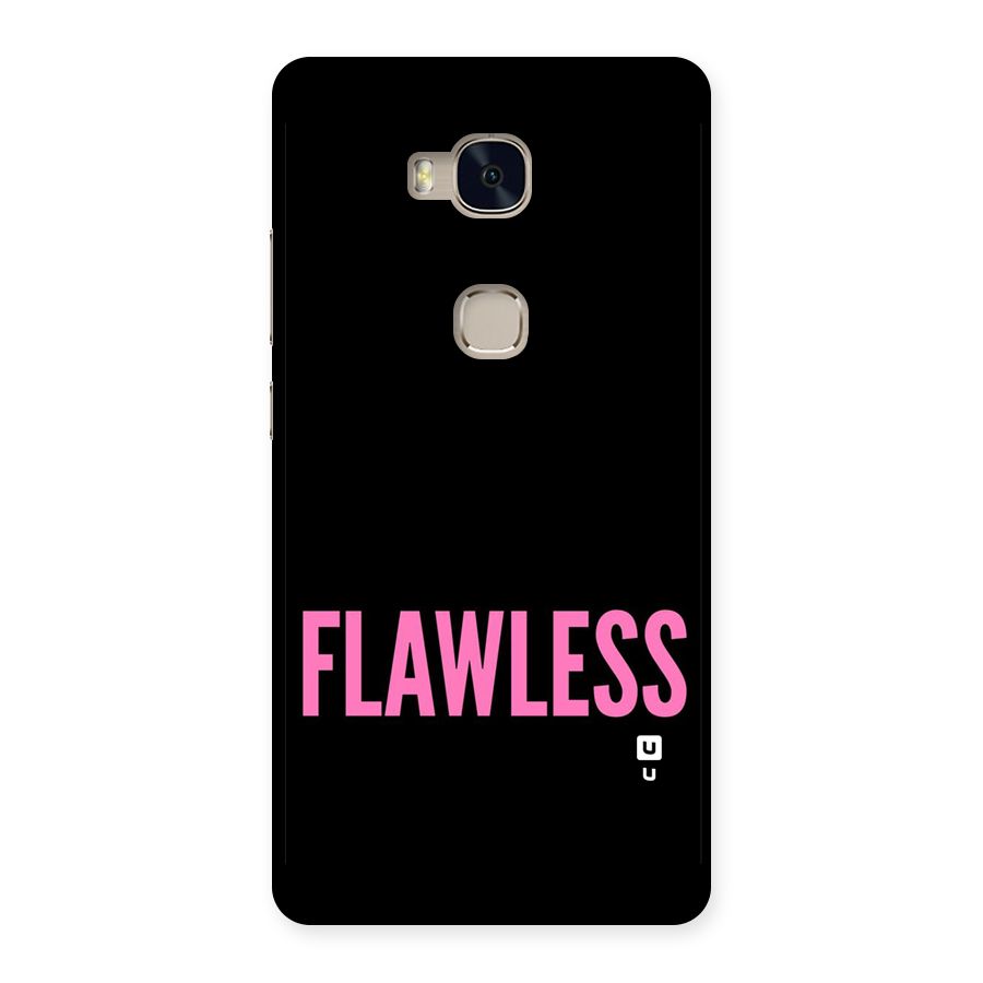Flawless Pink Design Back Case for Huawei Honor 5X