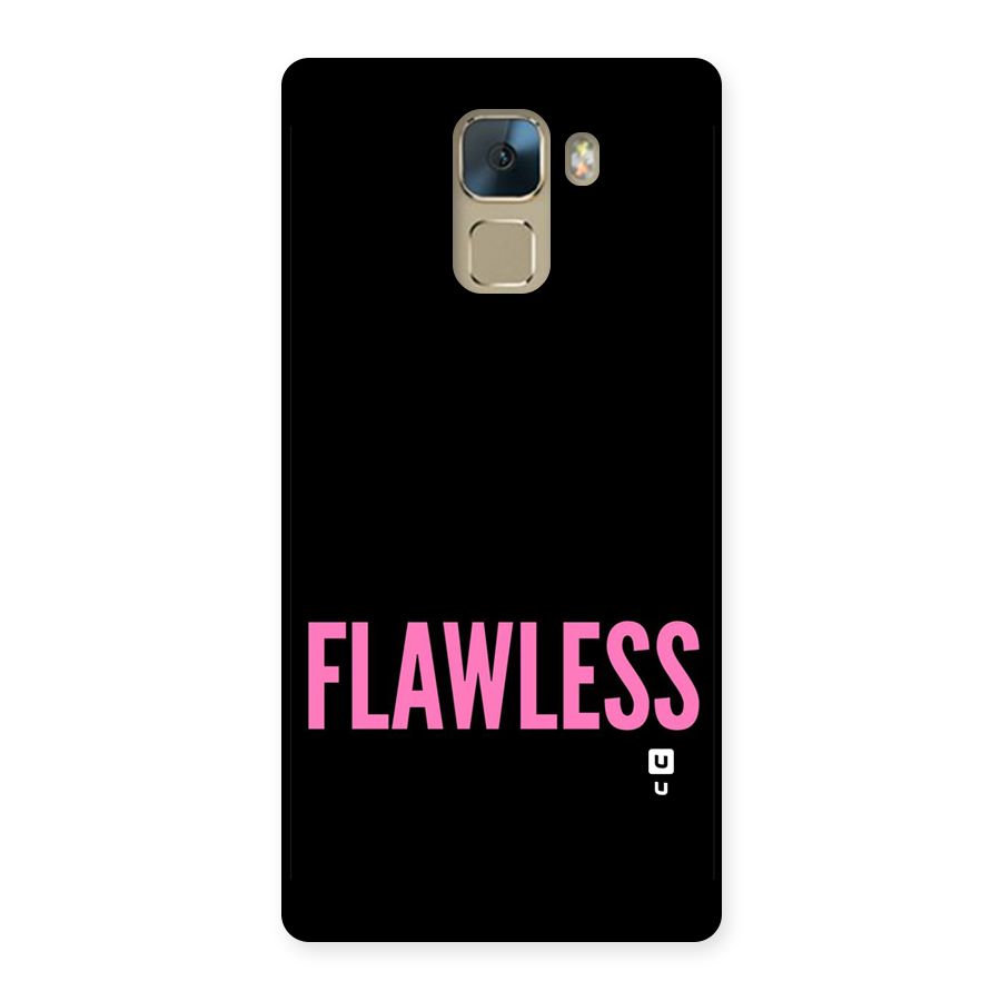 Flawless Pink Design Back Case for Huawei Honor 7
