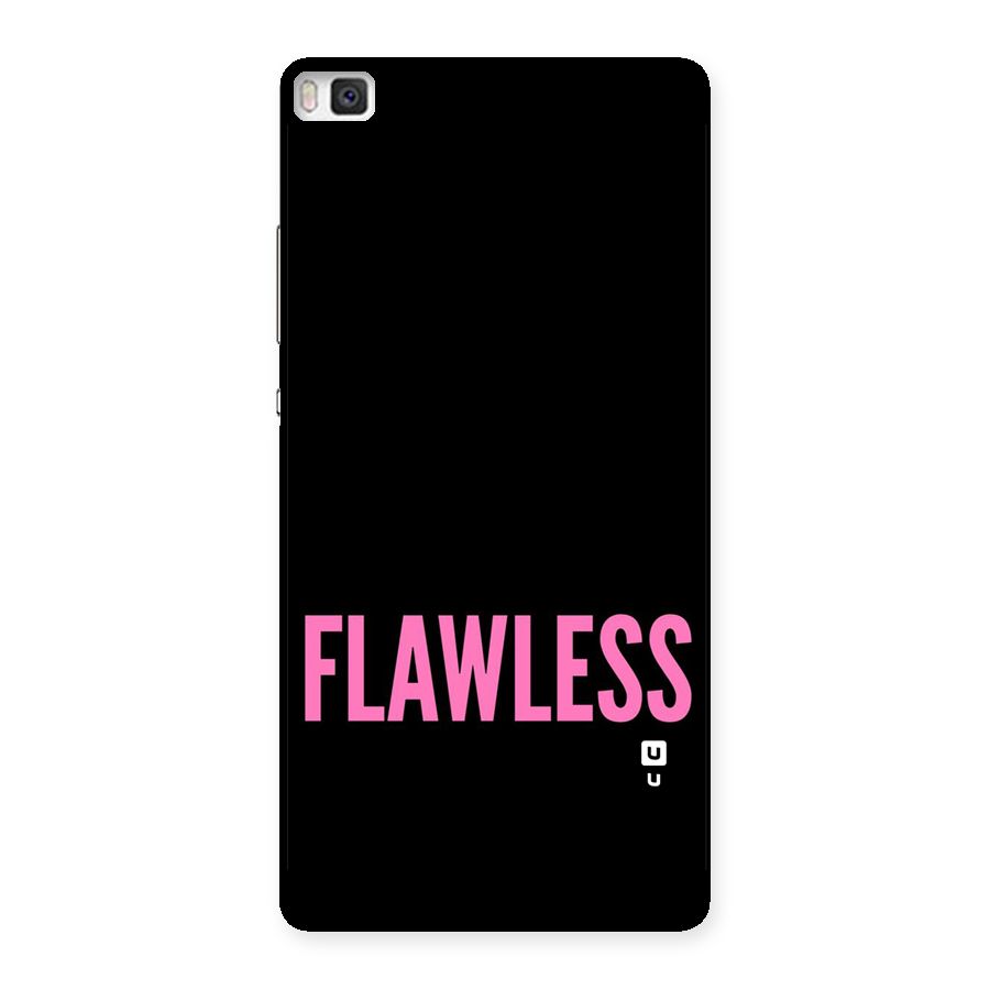 Flawless Pink Design Back Case for Huawei P8
