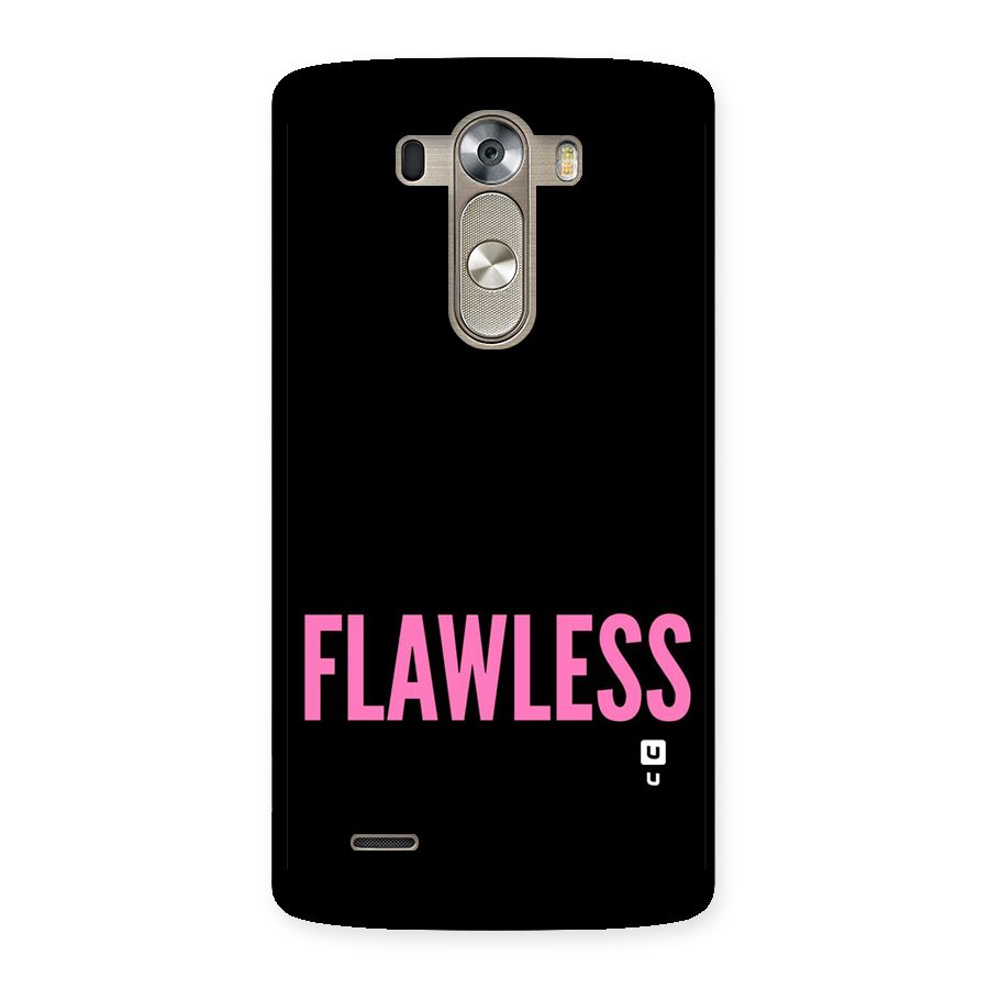 Flawless Pink Design Back Case for LG G3