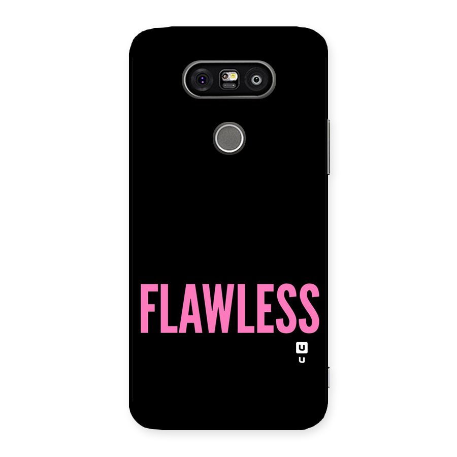 Flawless Pink Design Back Case for LG G5