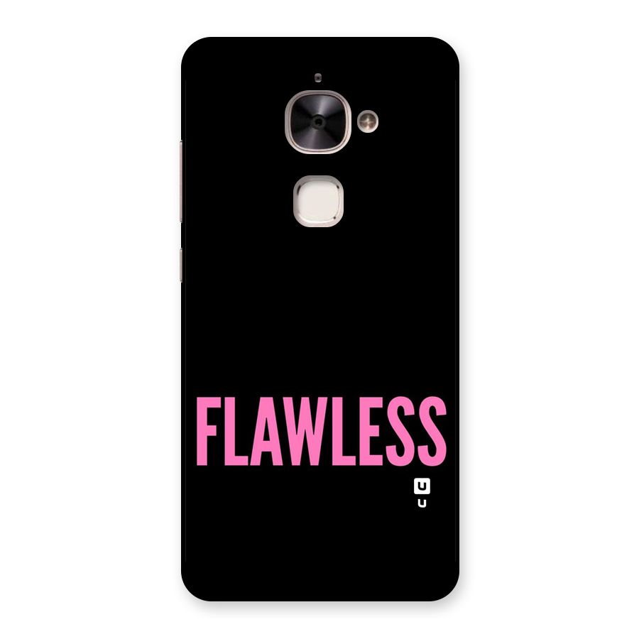 Flawless Pink Design Back Case for Le 2