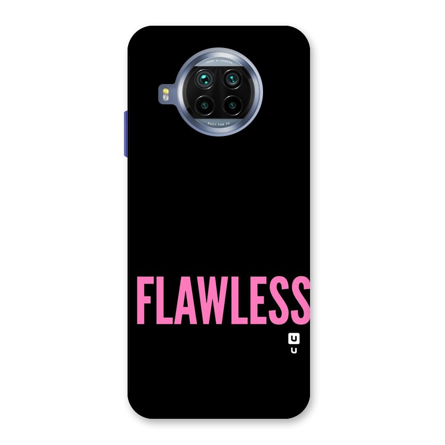 Flawless Pink Design Back Case for Mi 10i