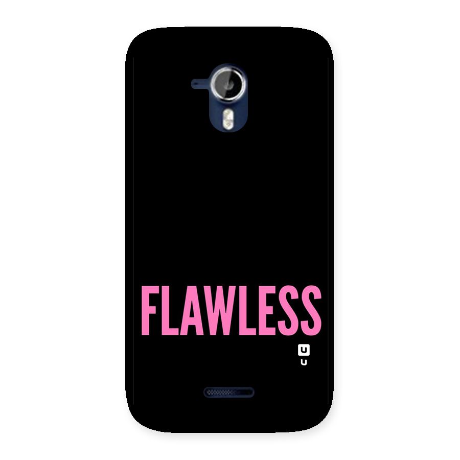 Flawless Pink Design Back Case for Micromax Canvas Magnus A117