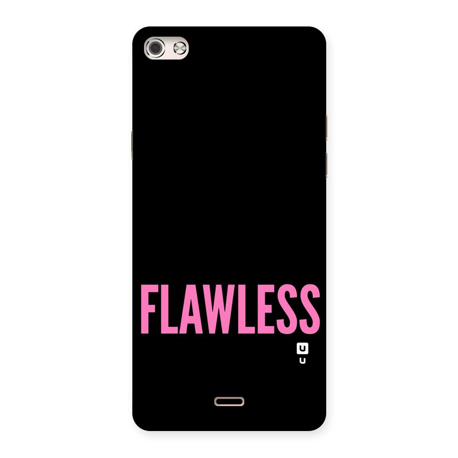 Flawless Pink Design Back Case for Micromax Canvas Silver 5