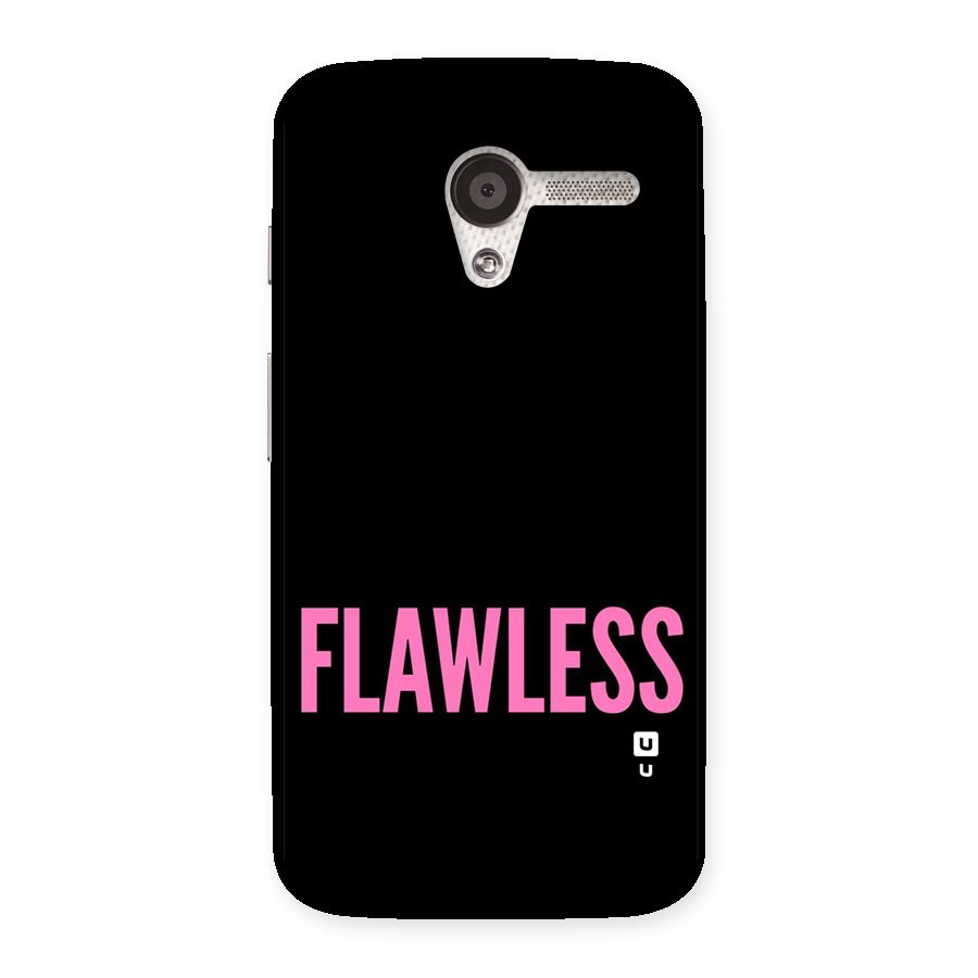 Flawless Pink Design Back Case for Moto X