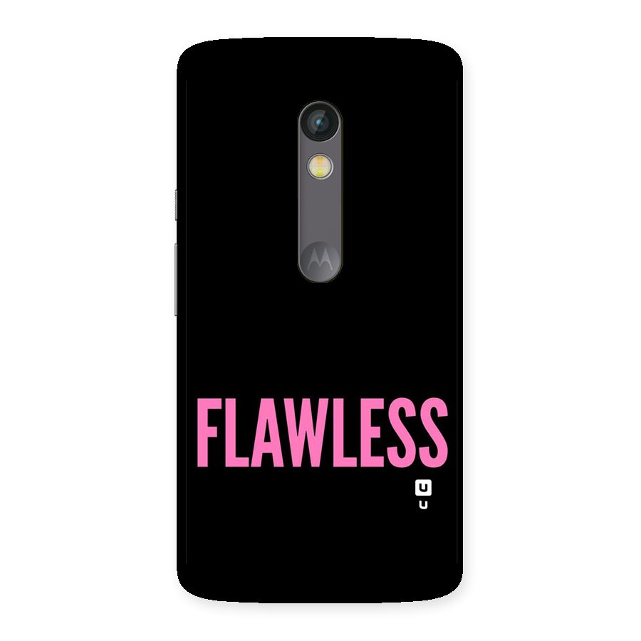 Flawless Pink Design Back Case for Moto X Play