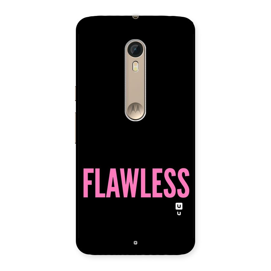 Flawless Pink Design Back Case for Motorola Moto X Style