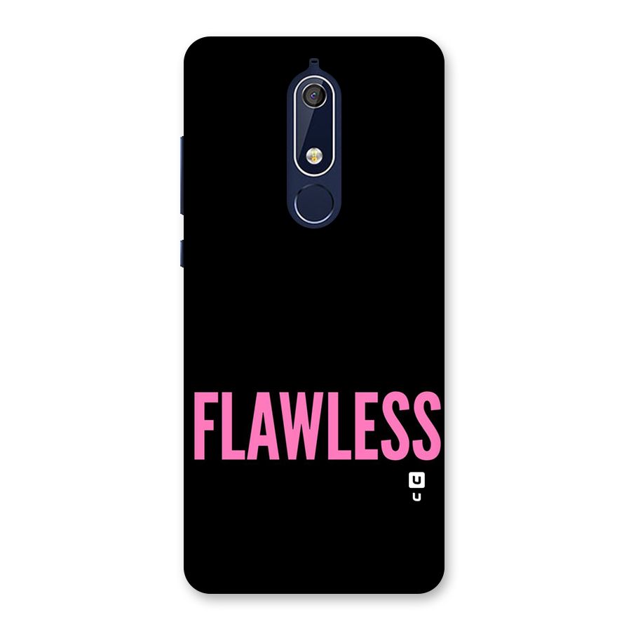 Flawless Pink Design Back Case for Nokia 5.1