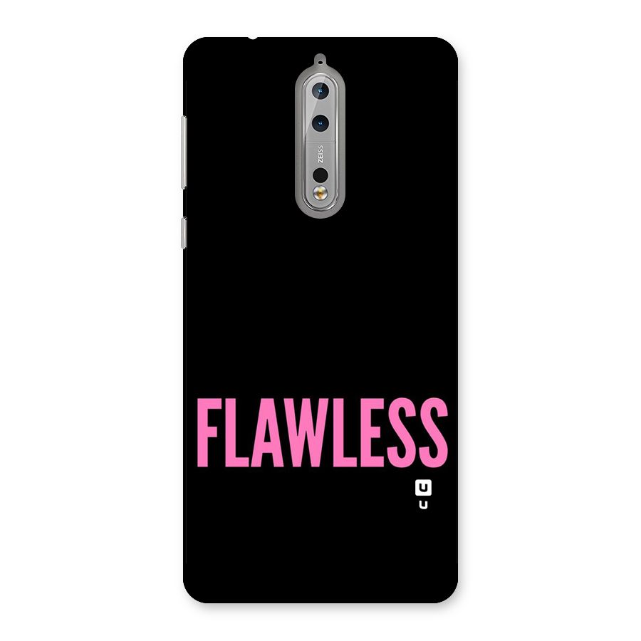 Flawless Pink Design Back Case for Nokia 8