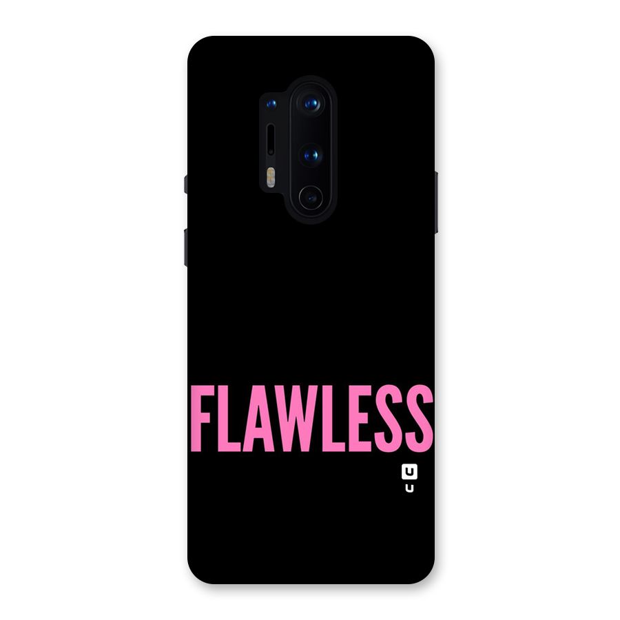 Flawless Pink Design Back Case for OnePlus 8 Pro