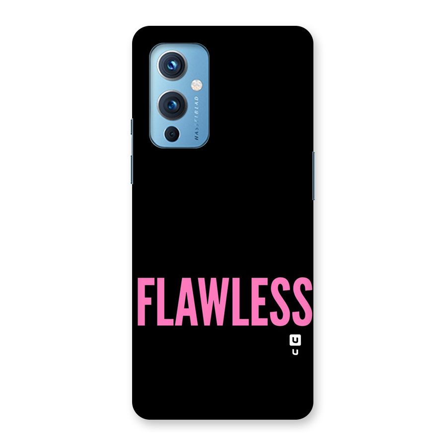 Flawless Pink Design Back Case for OnePlus 9